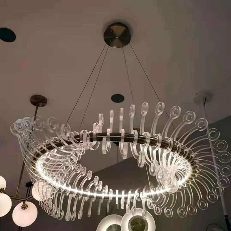 Lustre — Design moderne LED luminaire simple nordique suspendu
