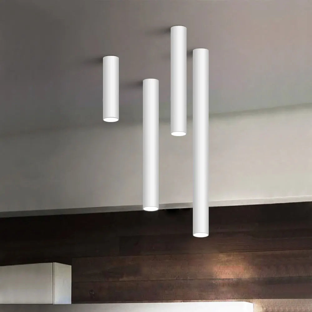 Spot led cylindrique moderne en aluminium pour éclairage intérieur Mélisande Intervalle - Une Silhouette Graphique Affirmée