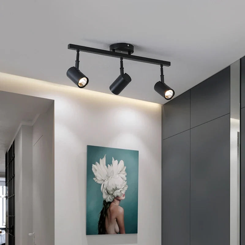 Projecteur muraux modernes pour éclairage de maison lustré Diane Tempo en Aluminium - Lignes Dessinées & Décor Raffiné