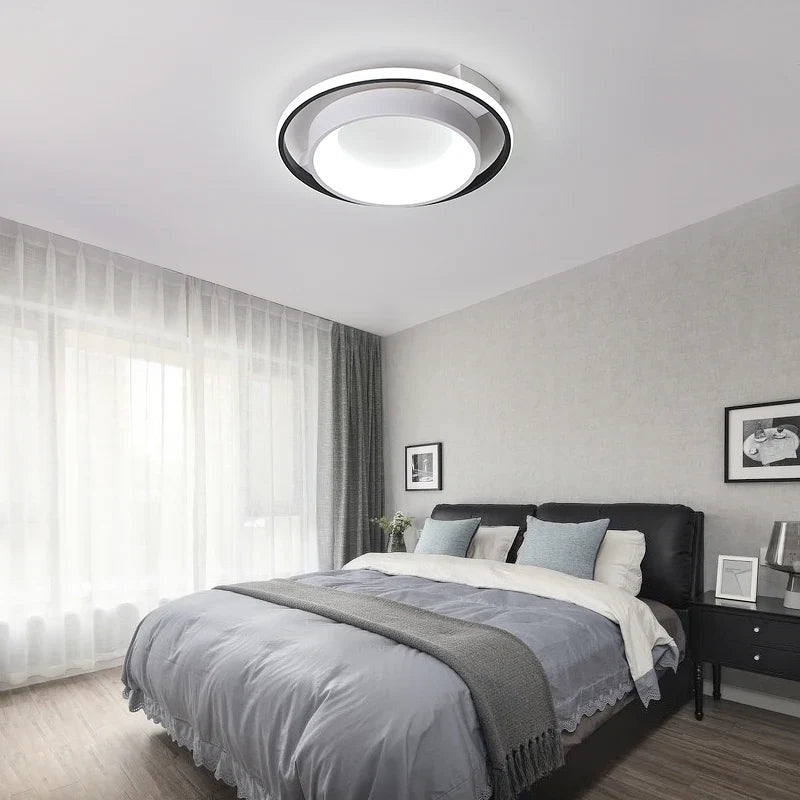 Plafonnier led moderne pour éclairage intérieur esthétique Léandre Contrepoint - Une Note Actuelle dans le Décor