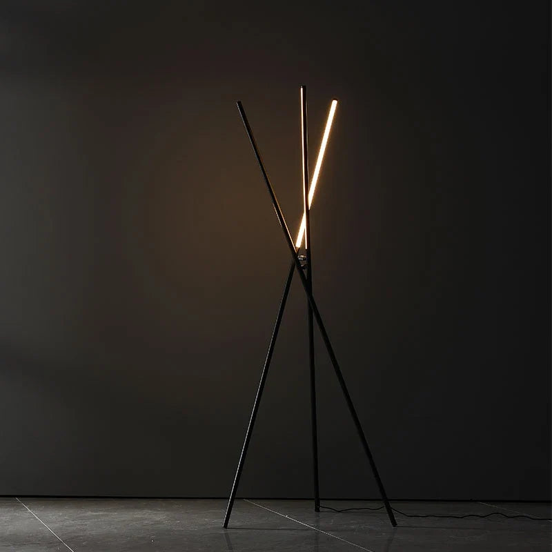Lampadaire — Nordique moderne design LED pour décoration intérieure