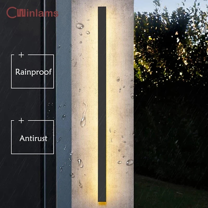 Applique murale — Extérieure LED étanche en aluminium pour jardin et terrasse