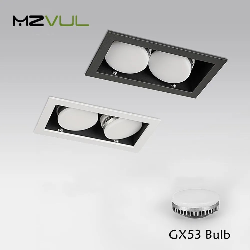 Spot led encastrable plafond sans éblouissement Alban Rondeau en Aluminium - Caractère & Élégance dans le Décor
