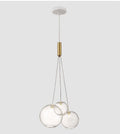 Valentina Suspension Bubble Moderne Métal/Verre Transparent/Étoilé Salon - Neutralighting