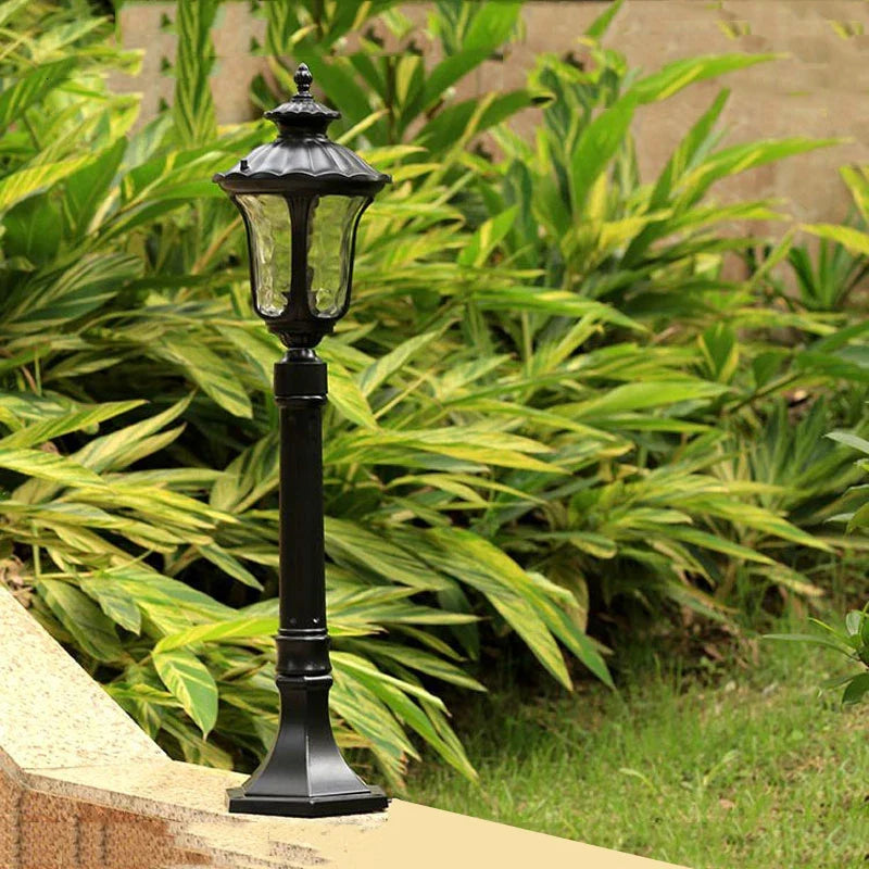 lampe de jardin rétro pour éclairage extérieur étanche