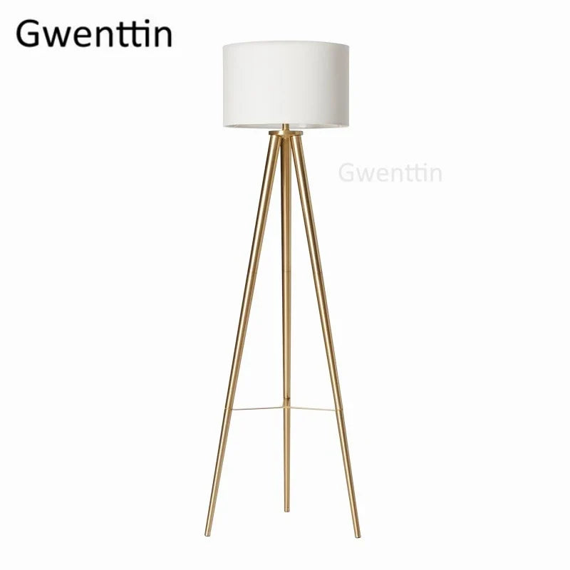 Lampadaire — Créatif en fil de soie avec trépied nordique décoratif