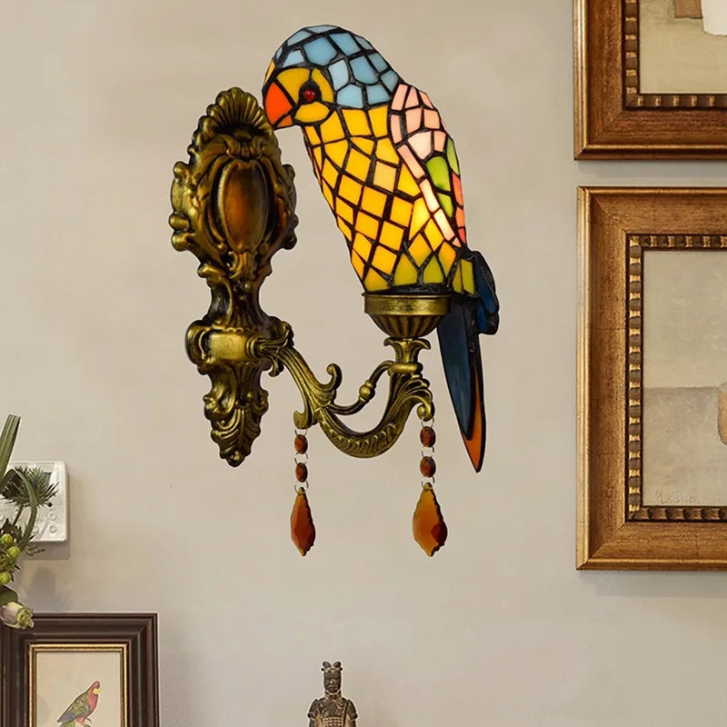 Applique murale — LED tiffany pour décoration intérieure originale