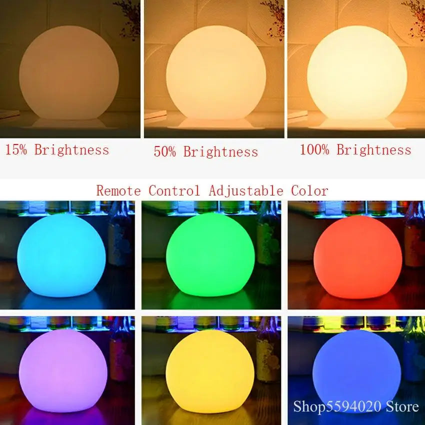 Lampadaire — LED moderne à boules pour décoration intérieure et extérieure
