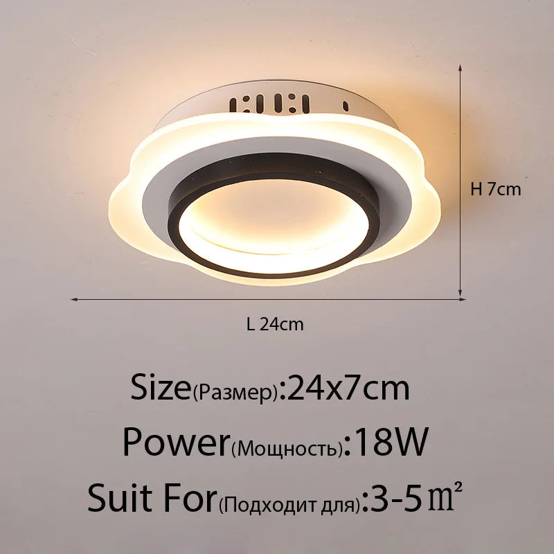 Plafonnier led créatif design nordique pour décorer votre foyer Mona Respire - Simplicité du Design & Décor Raffiné
