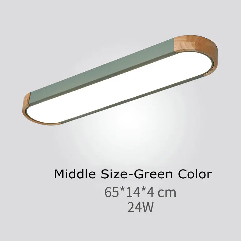 Plafonnier — Nordique long 3 coul fermentation gradation LED lampe