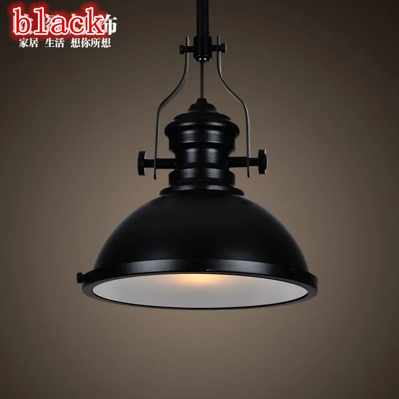 Lustre — Industriel en fer style nordique pour cadeaux de nouvel an