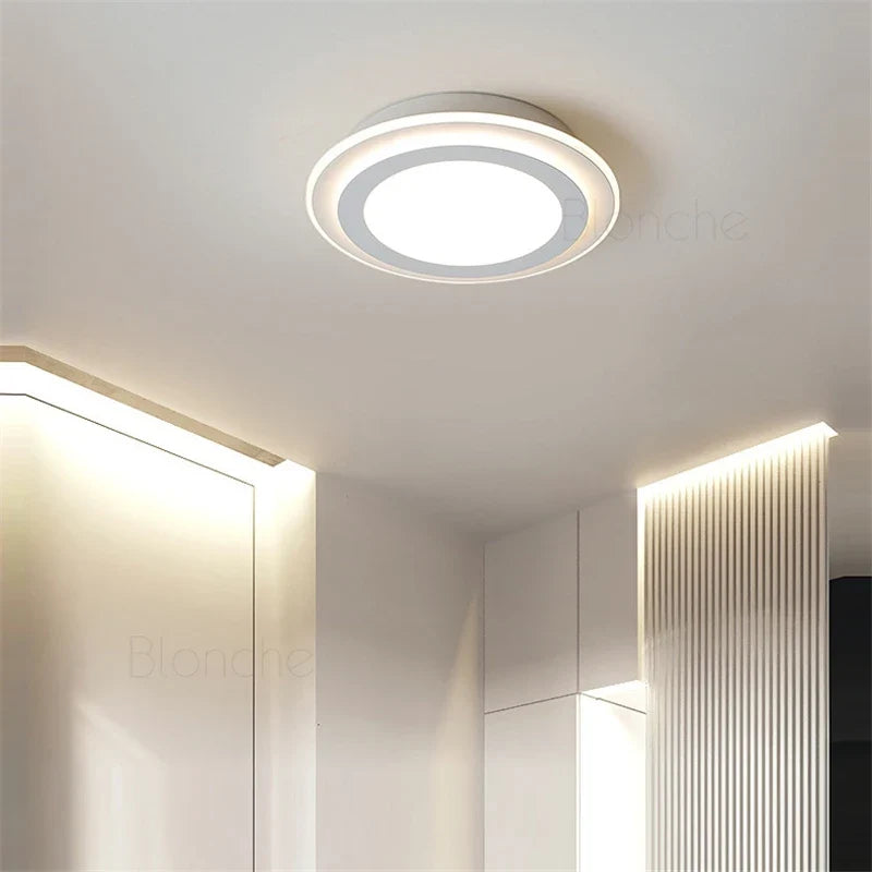 Plafonnier — Nordique moderne à leds acrylique pour décoration intérieure
