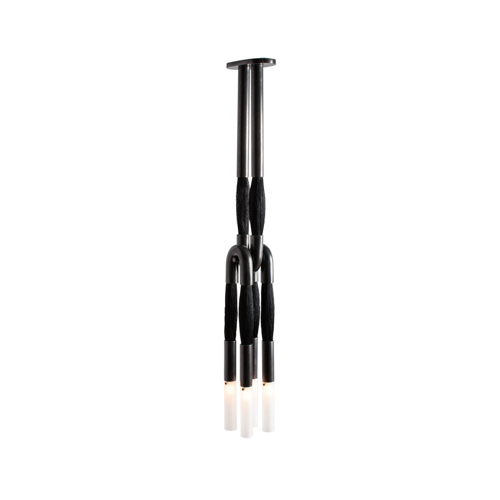 Cacarir Suspension Traditionnelle Art Métal Noir - Neutralighting