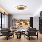 Cevynira Texturé Bronze Applique Plafond - Neutralighting