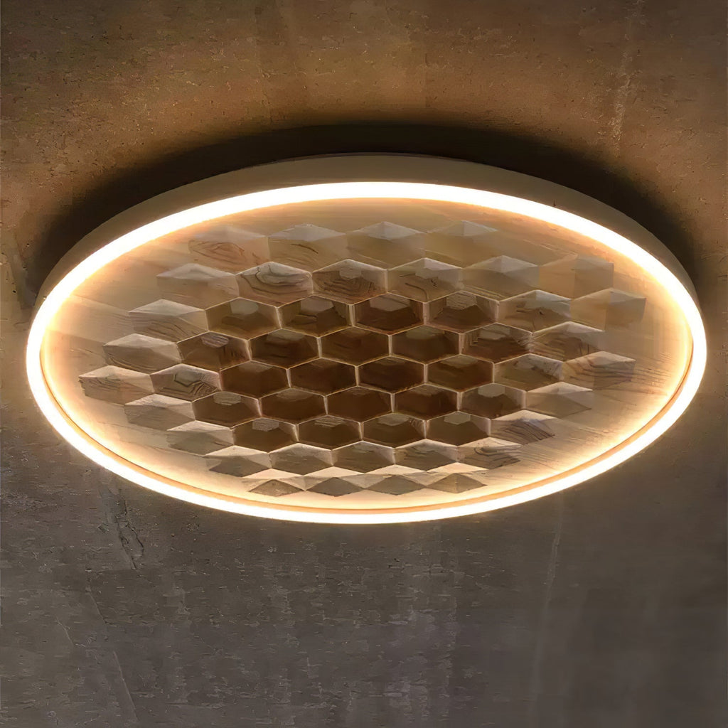 Cevynira Texturé Bronze Applique Plafond - Neutralighting