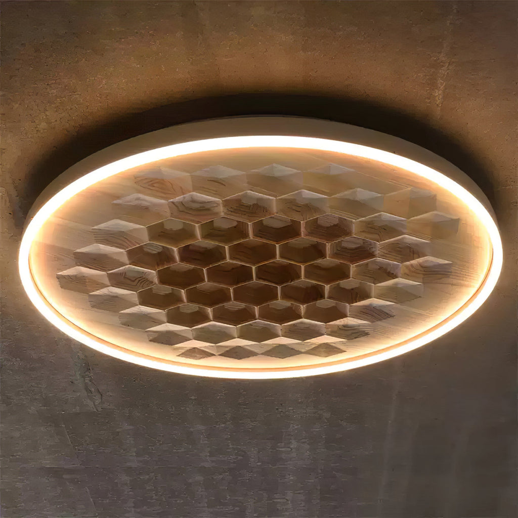 Cevynira Texturé Bronze Applique Plafond - Neutralighting