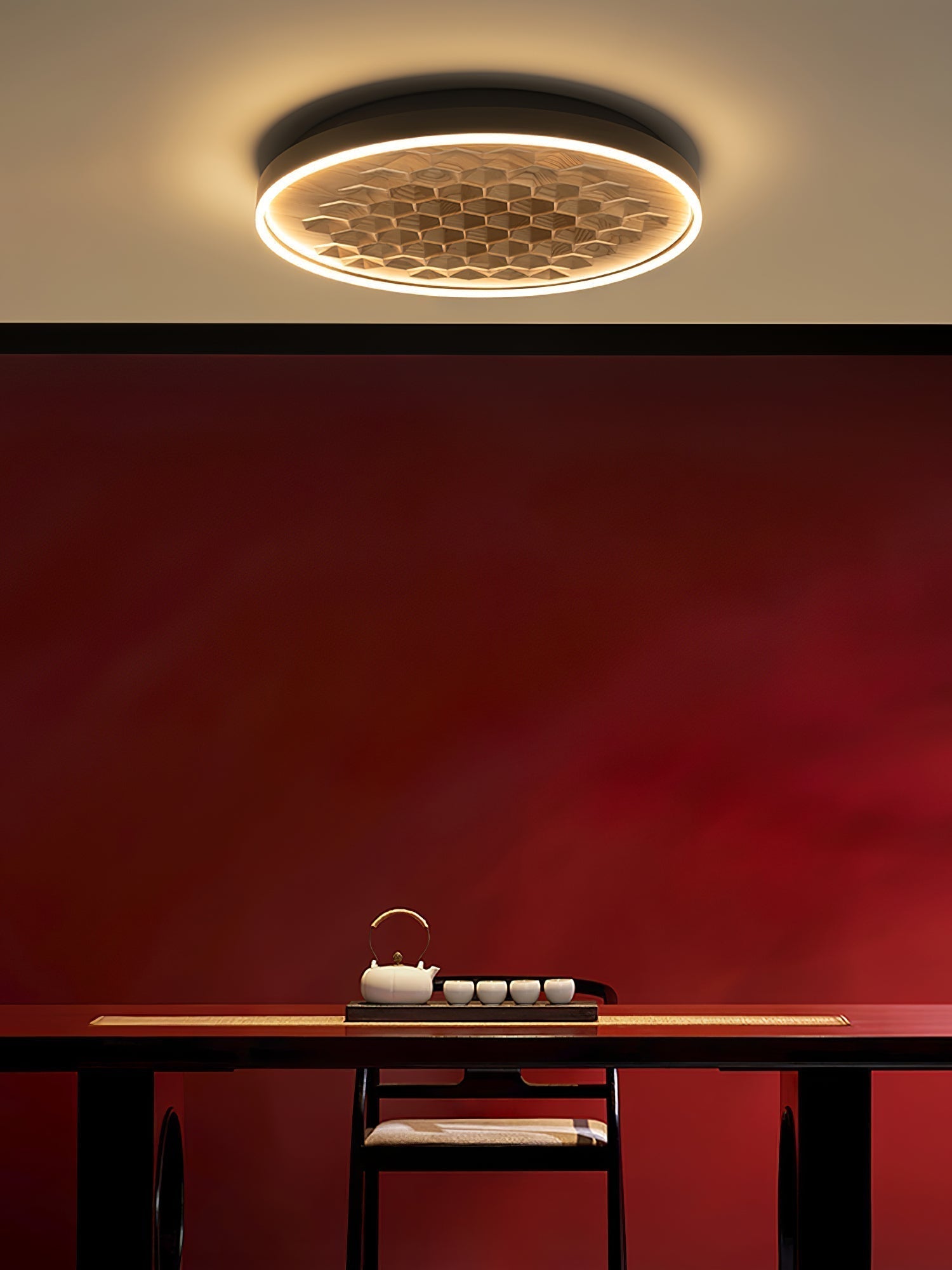 Cevynira Texturé Bronze Applique Plafond - Neutralighting