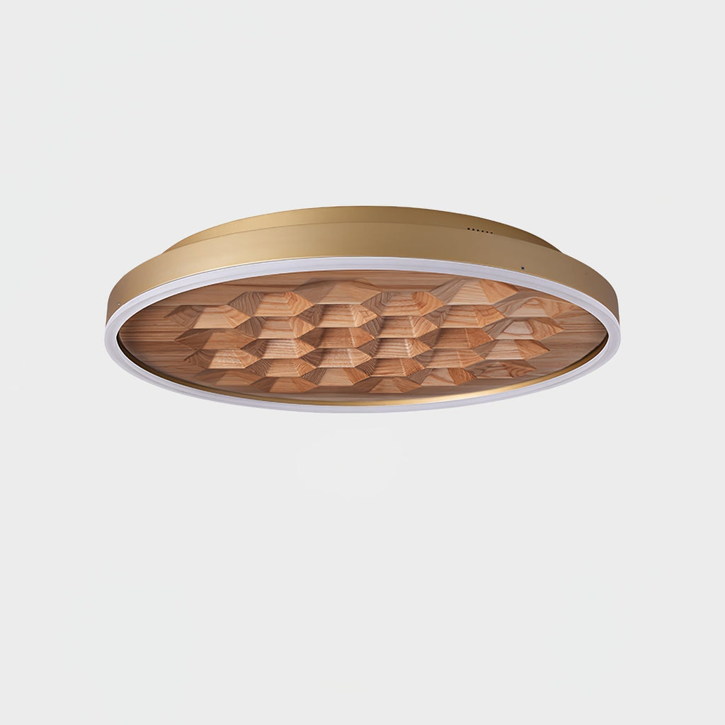 Cevynira Texturé Bronze Applique Plafond - Neutralighting