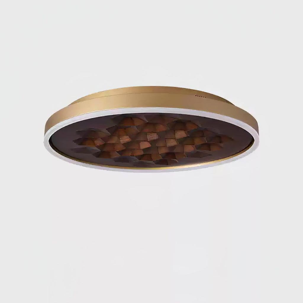 Cevynira Texturé Bronze Applique Plafond - Neutralighting