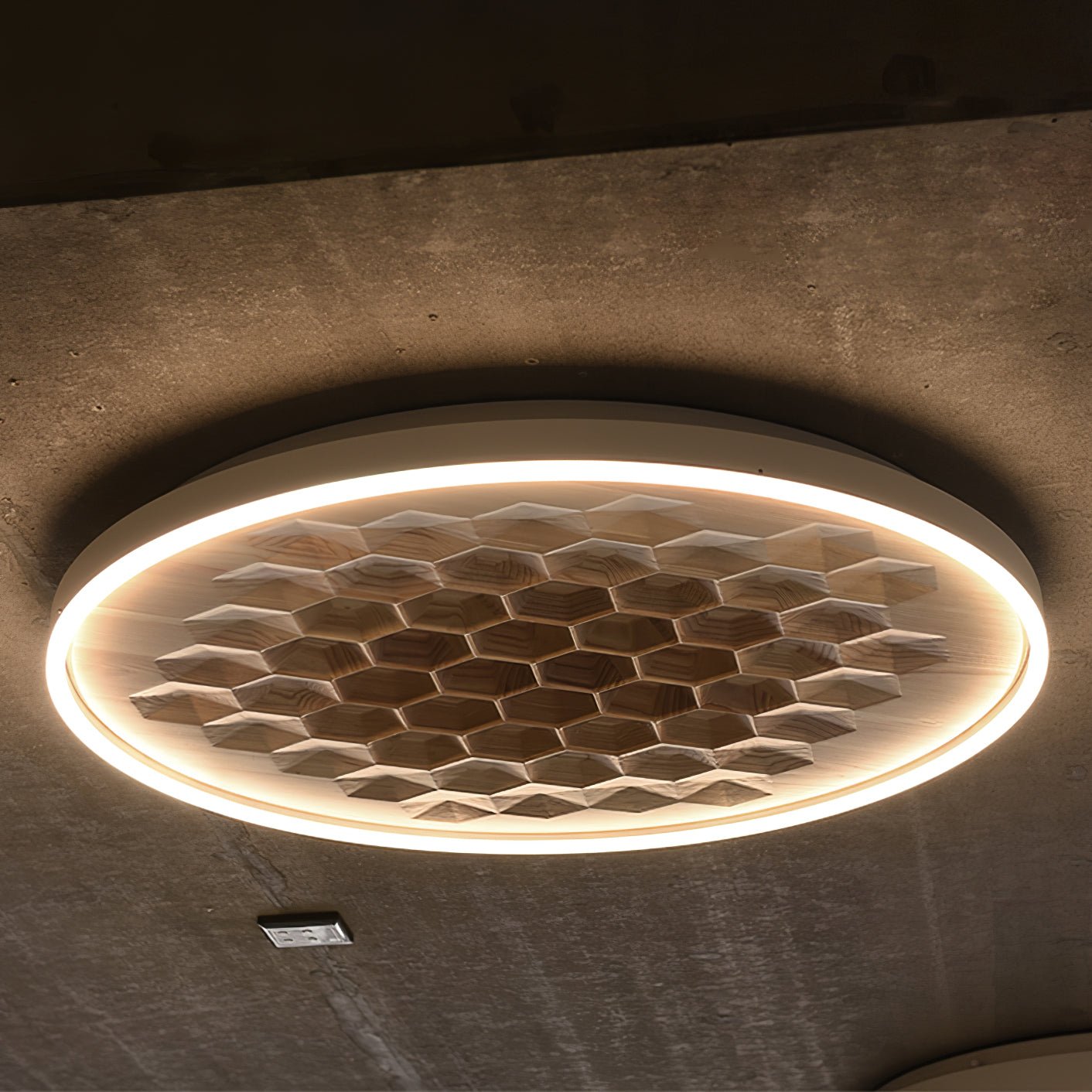 Cevynira Texturé Bronze Applique Plafond - Neutralighting