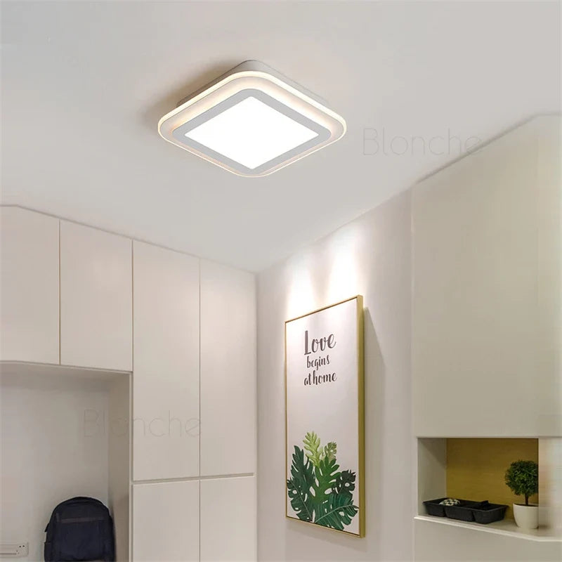 Plafonnier — Nordique moderne à leds acrylique pour décoration intérieure