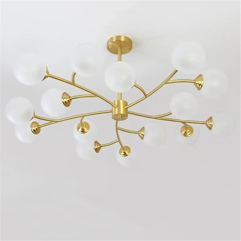 Suspension — LED moderne nouvelle lampe suspension moléculaire nordique