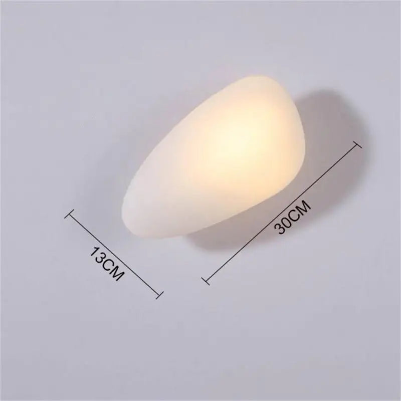 Plafonnier — LED galets verre moderne déco intérieur hotel couloir plafonnier éclairage