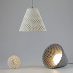 Valentina Moderne Cône Tissu Forme Suspension Chambre à Coucher Salle à Manger - Neutralighting