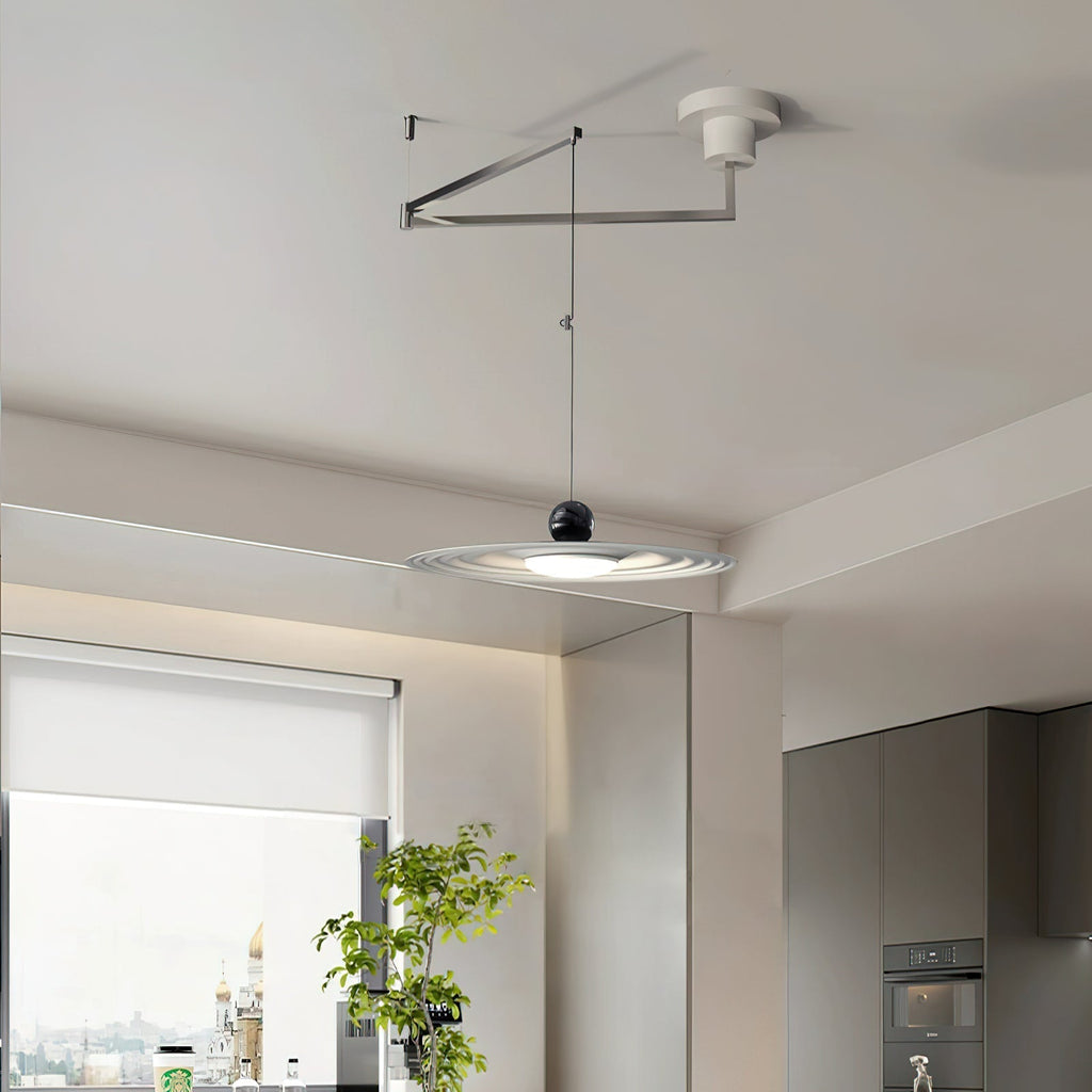 Helios Balançoire Suspension Réglable Sculptural Minimaliste - Neutralighting