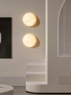 Olsolan Applique Murale 3D en Plastique Art Nordique Lune - Neutralighting
