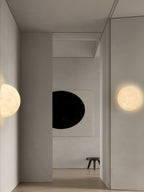 Olsolan Applique Murale 3D en Plastique Art Nordique Lune - Neutralighting