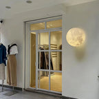 Olsolan Applique Murale 3D en Plastique Art Nordique Lune - Neutralighting