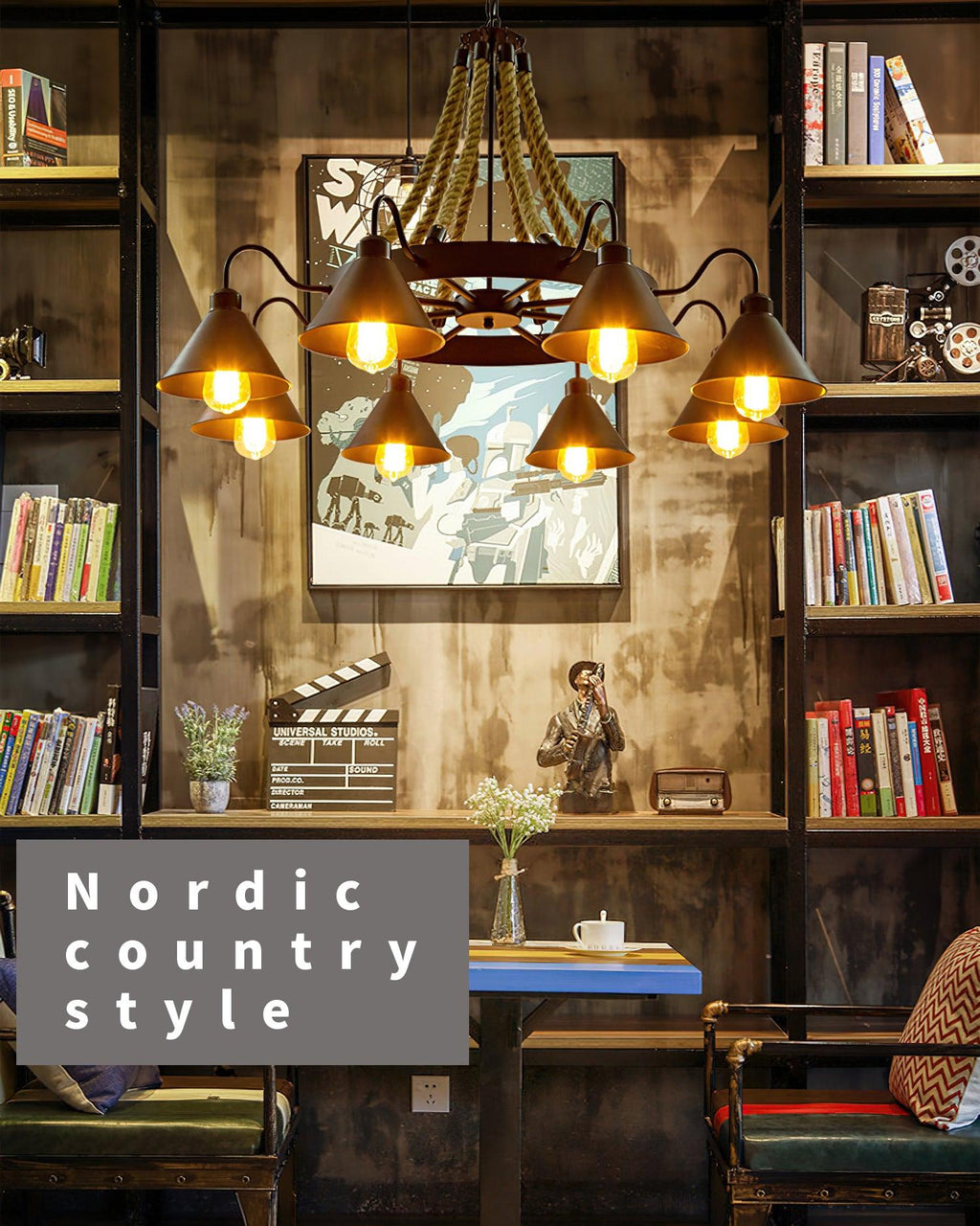 Aiden Industriel Lustre - Neutralighting