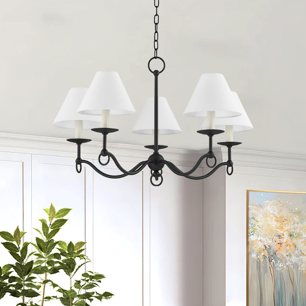 Aurora Chandelier à Bras Courbés Vintage - Neutralighting
