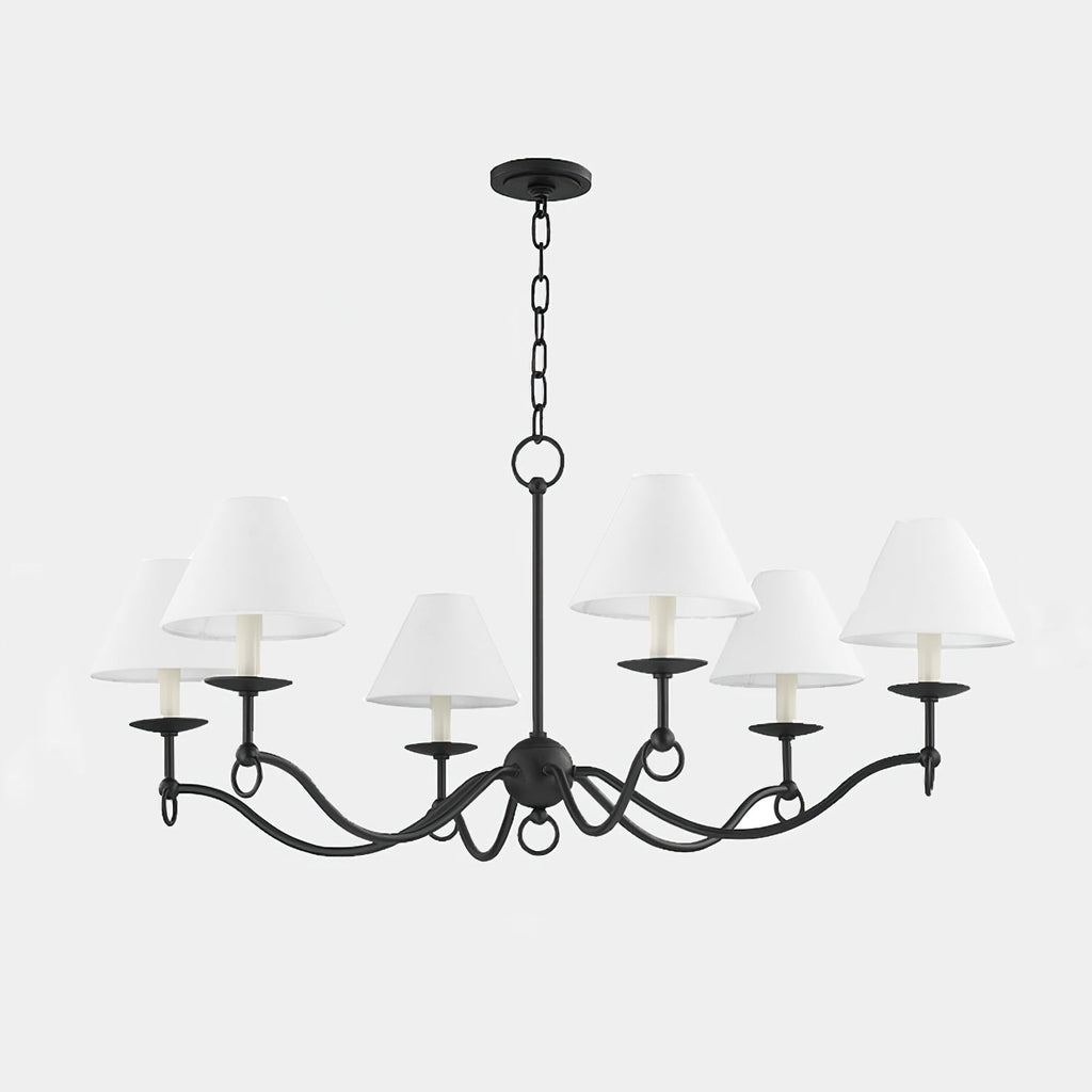 Aurora Chandelier à Bras Courbés Vintage - Neutralighting