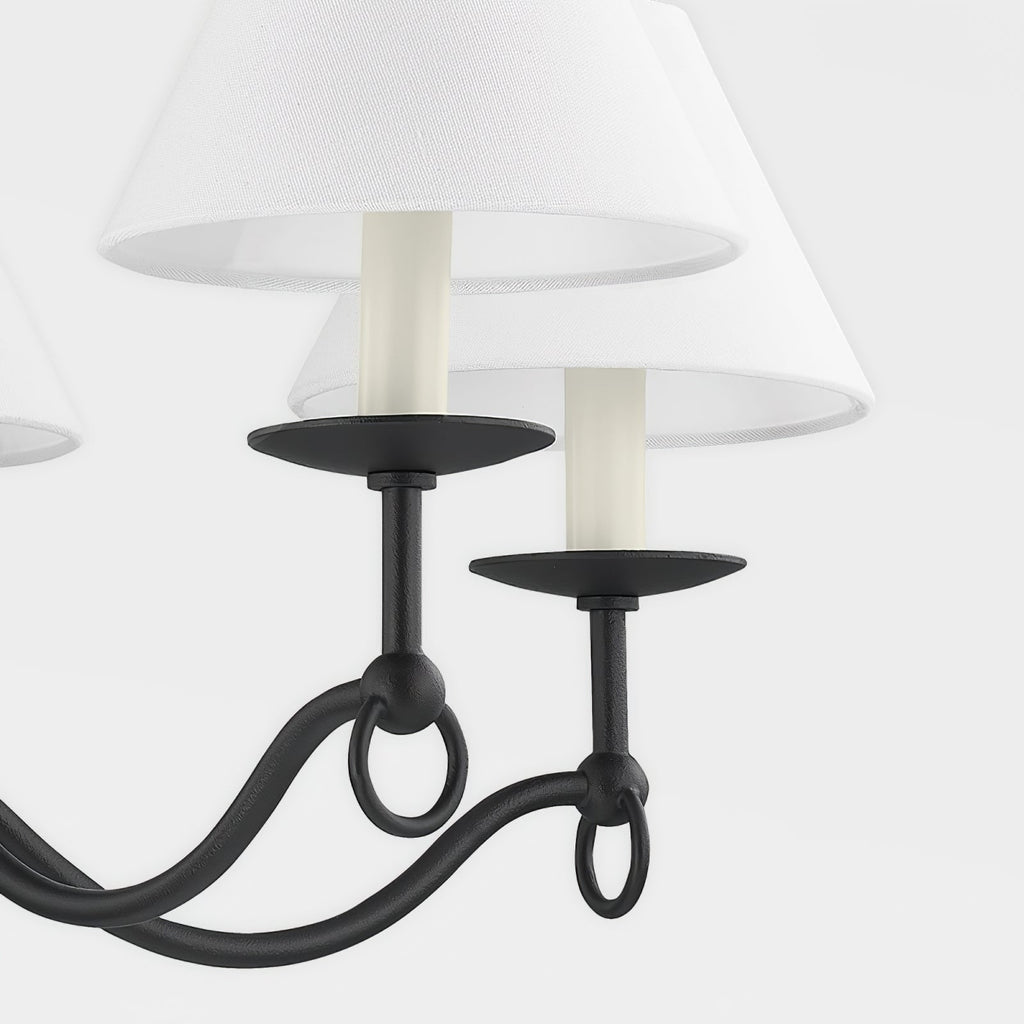 Aurora Chandelier à Bras Courbés Vintage - Neutralighting