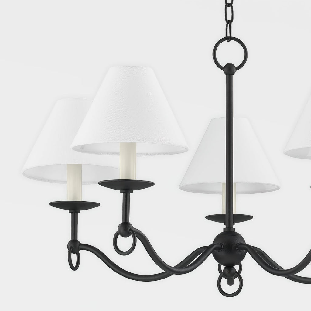 Aurora Chandelier à Bras Courbés Vintage - Neutralighting