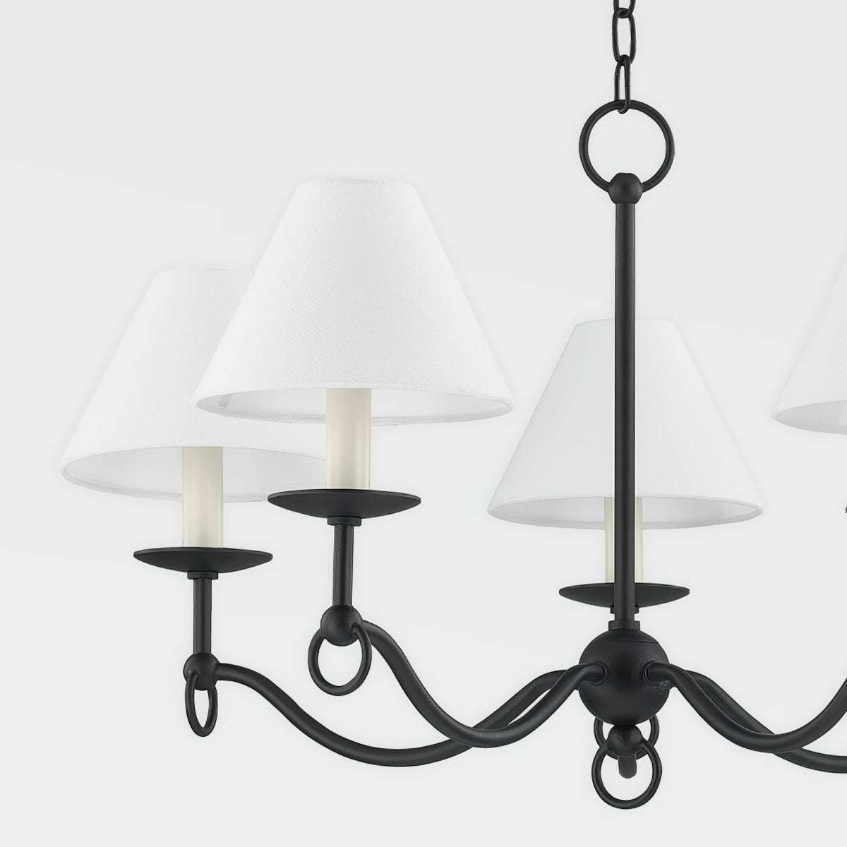 Aurora Chandelier à Bras Courbés Vintage - Neutralighting