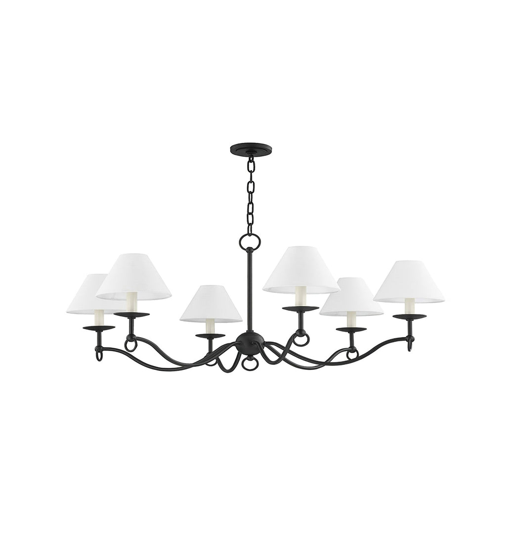 Aurora Chandelier à Bras Courbés Vintage - Neutralighting