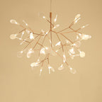 Lustra Chandelier Rose Gold Firefly LED Branch - Neutralighting