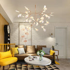 Lustra Chandelier Rose Gold Firefly LED Branch - Neutralighting