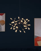 Lustra Chandelier Rose Gold Firefly LED Branch - Neutralighting