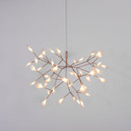 Lustra Chandelier Rose Gold Firefly LED Branch - Neutralighting
