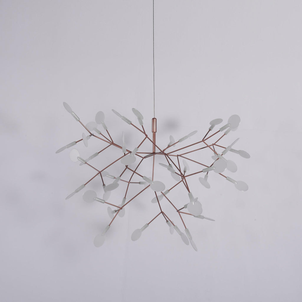 Lustra Chandelier Rose Gold Firefly LED Branch - Neutralighting
