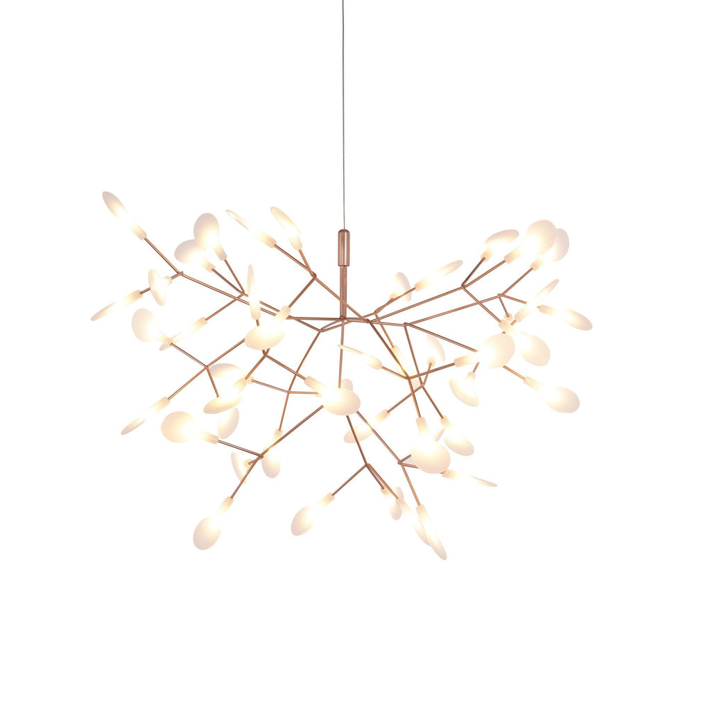 Lustra Chandelier Rose Gold Firefly LED Branch - Neutralighting