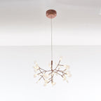 Lustra Chandelier Rose Gold Firefly LED Branch - Neutralighting