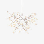 Lustra Chandelier Rose Gold Firefly LED Branch - Neutralighting