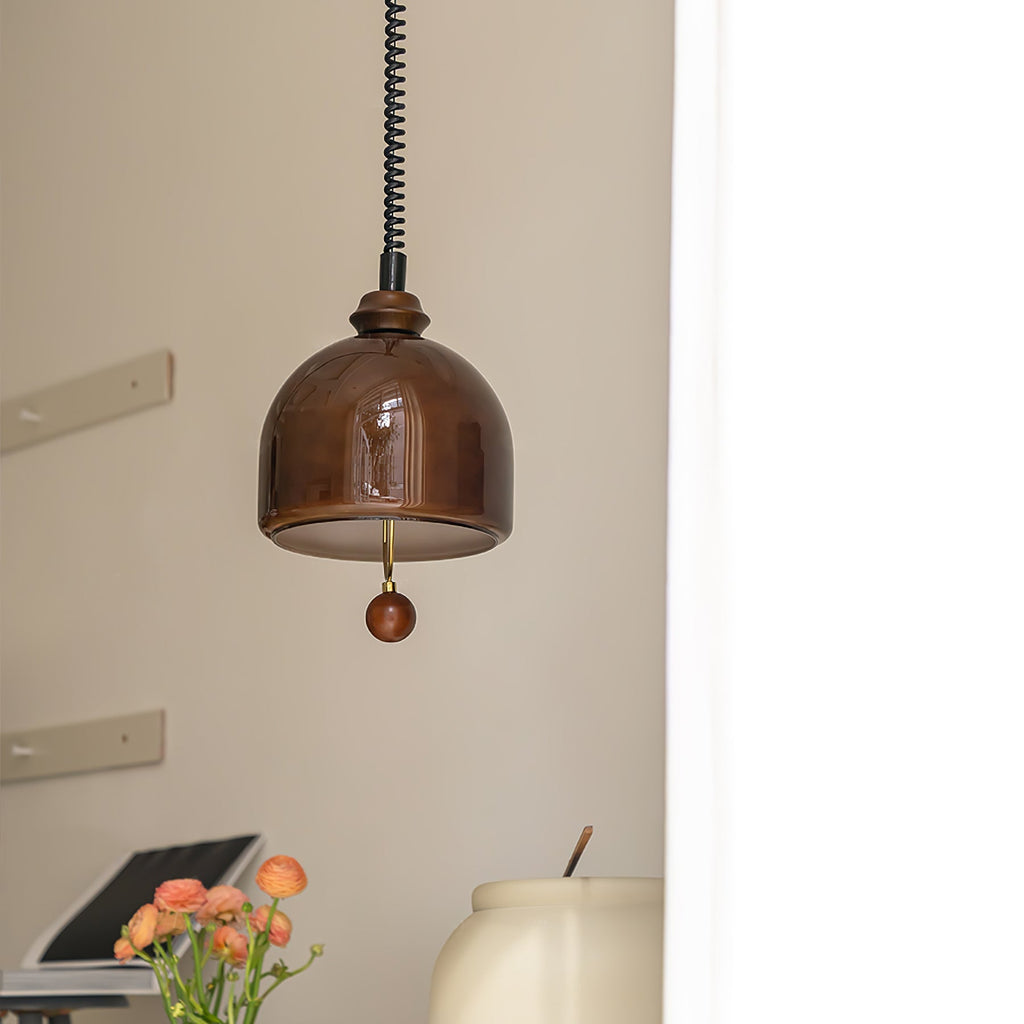 Yael Lampe Pendante Minimaliste en Bois - Neutralighting