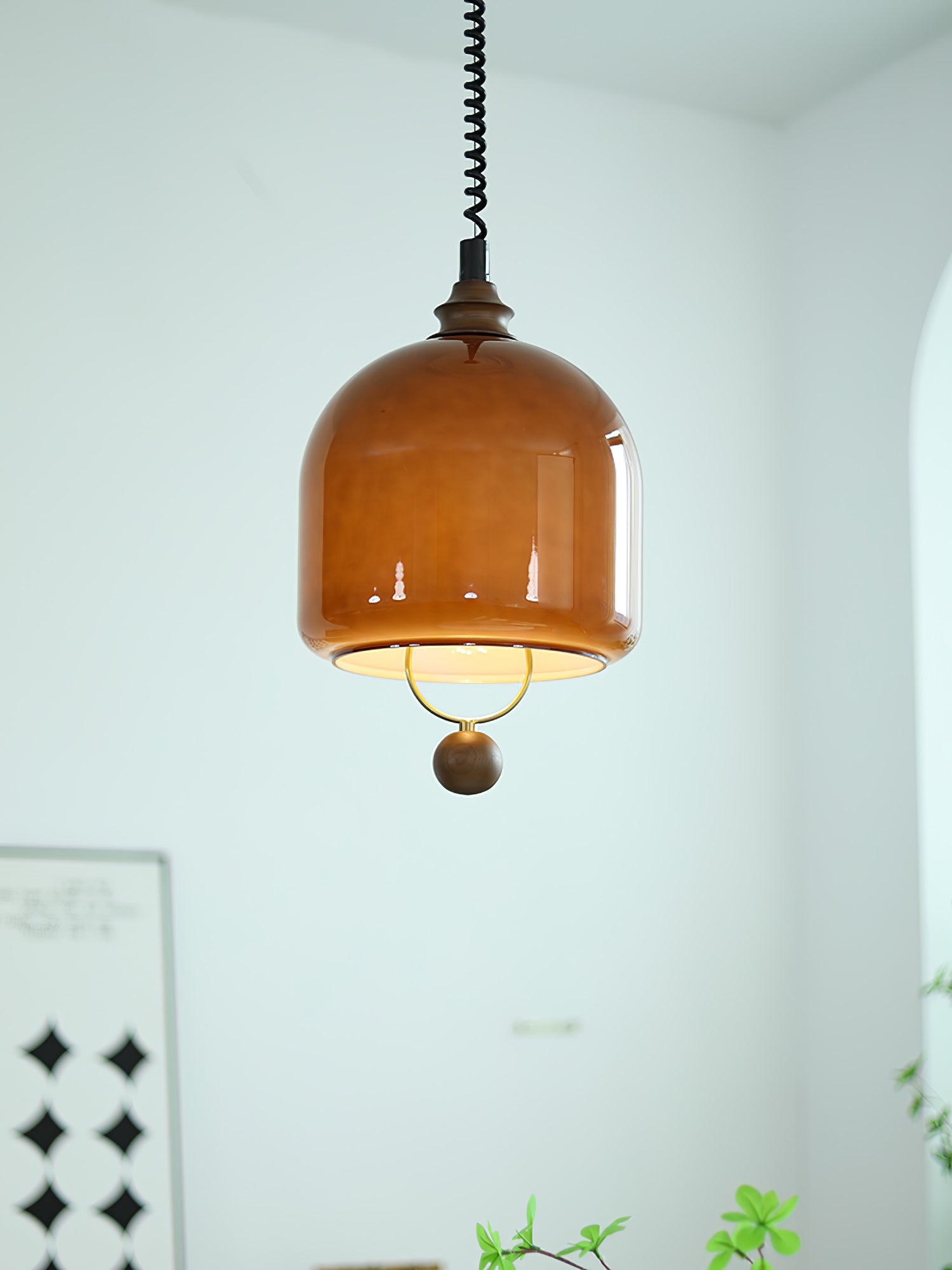 Yael Lampe Pendante Minimaliste en Bois - Neutralighting
