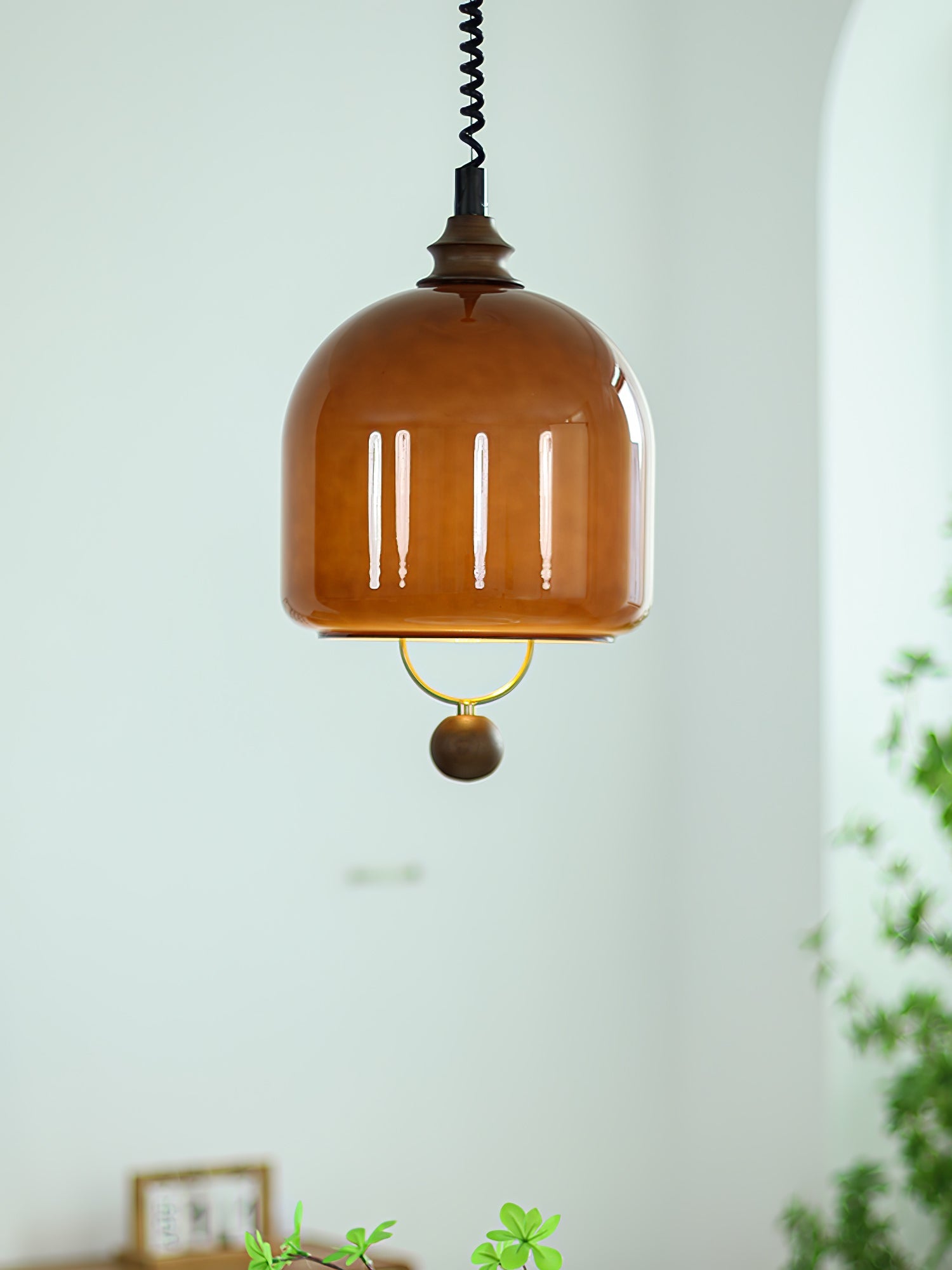 Yael Lampe Pendante Minimaliste en Bois - Neutralighting